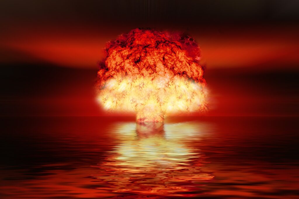 核爆発イメージ画像